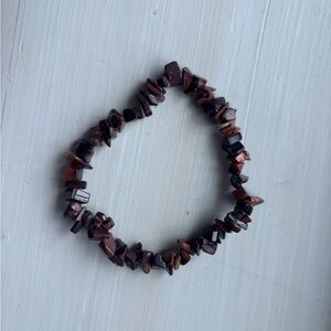 Chic Brown Stone Bracelet